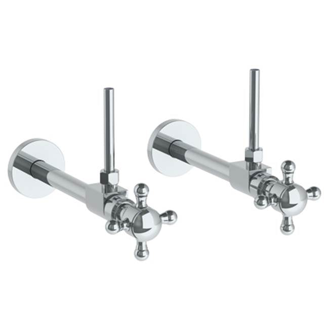 Watermark - Lavatory Angle Stop Kit -1/2'' Sweat x 3/8'' OD Compression - Ebony