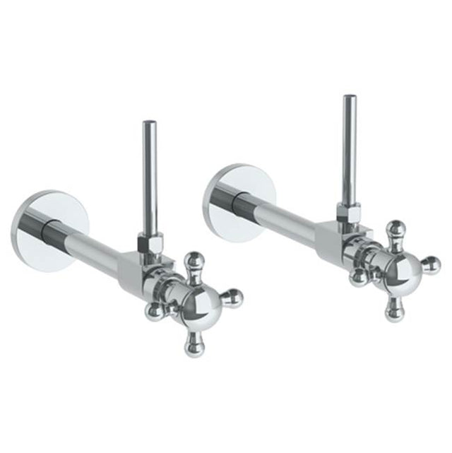 Watermark - Lavatory Angle Stop Kit -1/2'' Sweat x 3/8'' OD Compression - Ebony