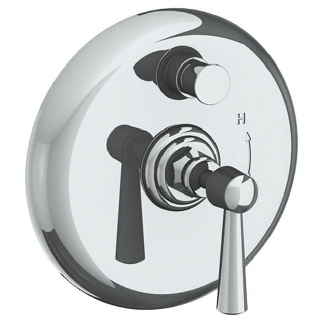 Watermark - Wall Mounted Pressure Balance Shower Trim with Diverter, 7'' dia. - Vintage Copper