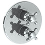 Watermark - Wall Mounted Thermostatic Shower Trim with built-in control, 7 1/2'' - Vintage Copper