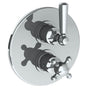 Watermark - Wall Mounted Thermostatic Shower Trim with built-in control, 7 1/2'' - Vintage Copper