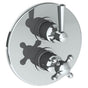 Watermark - Wall Mounted Thermostatic Shower Trim with built-in control, 7 1/2'' - Vintage Copper
