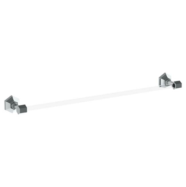 Watermark - Wall Mounted Glass Towel Bar, 18'' - Vintage Copper