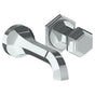 Watermark - Wall Mounted 2 Hole Lavatory Set with 6 3/4'' CTC Spout - Vintage Copper