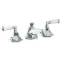 Watermark - Deck Mounted 3 Hole Lavatory Set - Vintage Copper