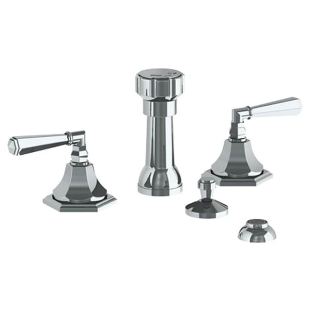 Watermark - Deck Mounted 4-Hole Bidet - Vintage Copper