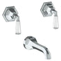 Watermark - Wall Mounted 3 Hole Bath Set - Vintage Copper