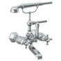 Watermark - Wall Mounted Exposed Bath Set with Hand Shower - Vintage Copper
