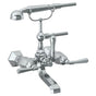 Watermark - Wall Mounted Exposed Bath Set with Hand Shower - Vintage Copper