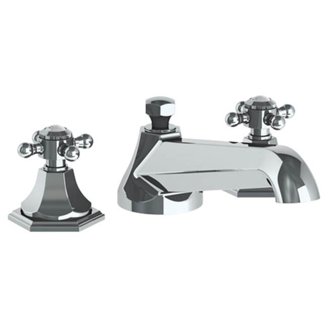 Watermark - Deck Mounted 3 Hole Bath Set - Vintage Copper