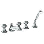Watermark - Deck Mounted 5 Hole Bath Set - Vintage Copper