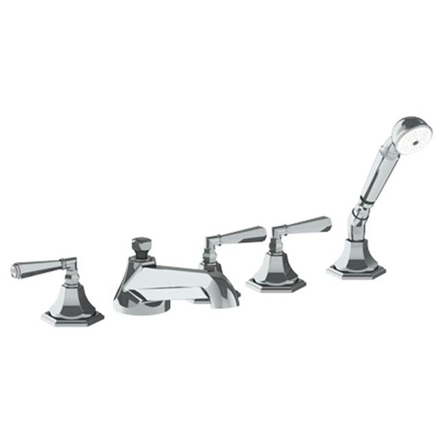 Watermark - Deck Mounted 5 Hole Bath Set - Vintage Copper