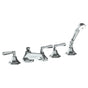 Watermark - Deck Mounted 5 Hole Bath Set - Vintage Copper