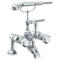 Watermark - Deck Mounted Exposed Bath Set with Hand Shower - Vintage Copper