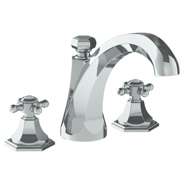 Watermark - Deck Mounted 3 Hole Extended Bath Set - Vintage Copper