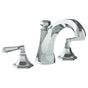 Watermark - Deck Mounted 3 Hole Extended Bath Set - Vintage Copper