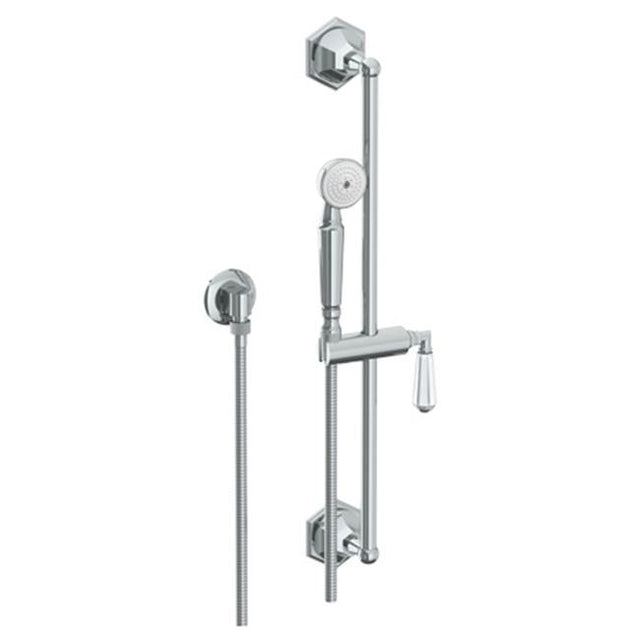 Watermark - Positioning Bar Shower Kit with Hand Shower and 69'' Hose - Vintage Copper