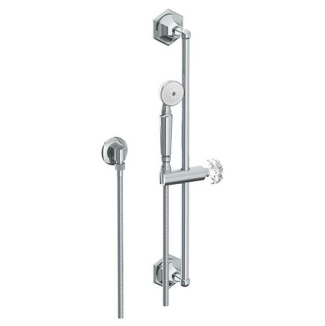 Watermark - Positioning Bar Shower Kit with Hand Shower and 69'' Hose - Vintage Copper