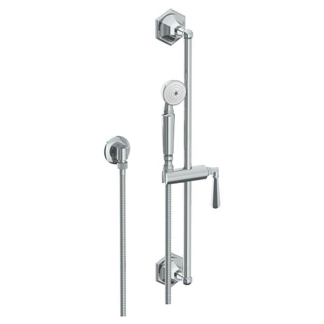 Watermark - Positioning Bar Shower Kit with Hand Shower and 69'' Hose - Vintage Copper