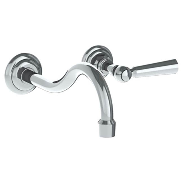 Watermark - Wall Mounted 2 Hole Lavatory Set with 6 1/2'' CTC Spout - Vintage Copper