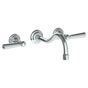 Watermark - Wall Mounted 3 Hole Lavatory Set with 10 5/8'' CTC Spout - Vintage Copper