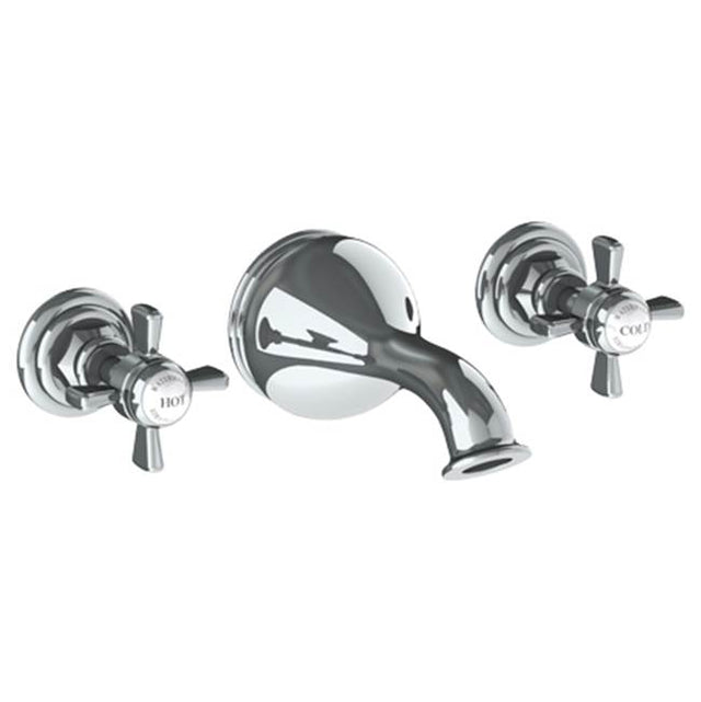 Watermark - Wall Mounted 3 Hole Bath Set - Vintage Copper