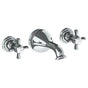 Watermark - Wall Mounted 3 Hole Bath Set - Vintage Copper