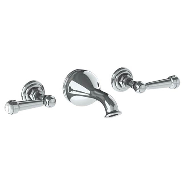Watermark - Wall Mounted 3 Hole Bath Set - Vintage Copper