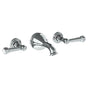 Watermark - Wall Mounted 3 Hole Bath Set - Vintage Copper