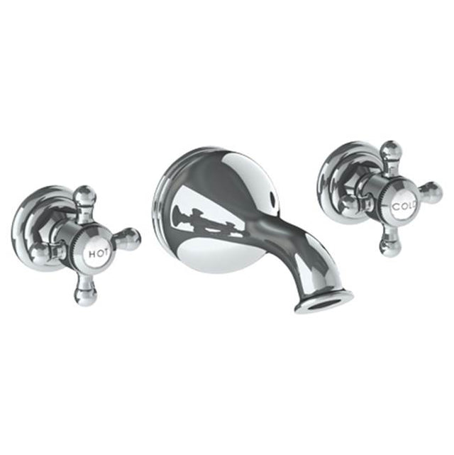 Watermark - Wall Mounted 3 Hole Bath Set - Vintage Copper