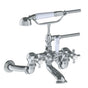Watermark - Wall Mounted Exposed Bath Set with Hand Shower - Vintage Copper