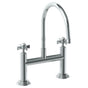 Watermark - Deck Mounted Bridge Kitchen Faucet - Vintage Copper