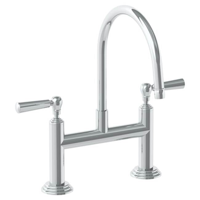 Watermark - Deck Mounted Bridge Kitchen Faucet - Vintage Copper