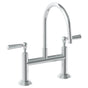 Watermark - Deck Mounted Bridge Kitchen Faucet - Vintage Copper