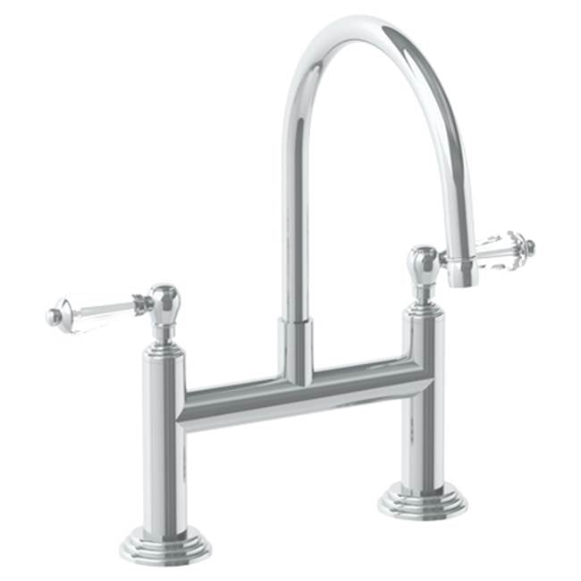 Watermark - Deck Mounted Bridge Kitchen Faucet - Vintage Copper