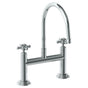 Watermark - Deck Mounted Bridge Kitchen Faucet - Vintage Copper
