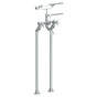Watermark - Floor Standing Bath Set with Hand Shower - Vintage Copper