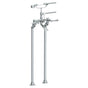 Watermark - Floor Standing Bath Set with Hand Shower - Vintage Copper