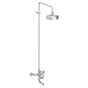 Watermark - Wall Mounted Exposed Thermostatic Tub/ Shower Set - Vintage Copper