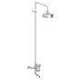 Watermark - Wall Mounted Exposed Thermostatic Tub/ Shower Set - Vintage Copper