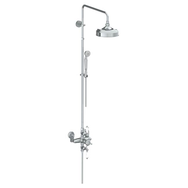 Watermark - Wall Mounted Exposed Thermostatic Shower With Hand Shower Set - Vintage Copper