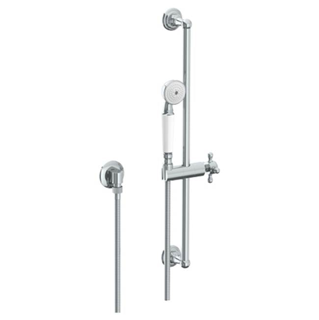 Watermark - Positioning Bar Shower Kit with Hand Shower and 69'' Hose - Vintage Copper