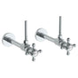 Watermark - Lavatory Angle Stop Kit -1/2'' Sweat x 3/8'' OD Compression - Vintage Copper