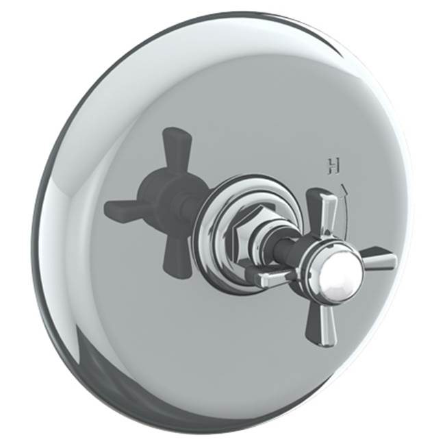 Watermark - Wall Mounted Pressure Balance Shower Trim, 7'' dia. - Vintage Copper
