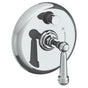 Watermark - Wall Mounted Pressure Balance Shower Trim with Diverter, 7'' dia. - Vintage Copper