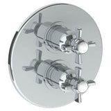 Watermark - Wall Mounted Thermostatic Shower Trim with built-in control, 7 1/2'' - Vintage Copper