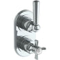 Watermark - Wall Mounted Mini Thermostatic Shower Trim with built-in control, 3 1/2'' - Vintage Copper