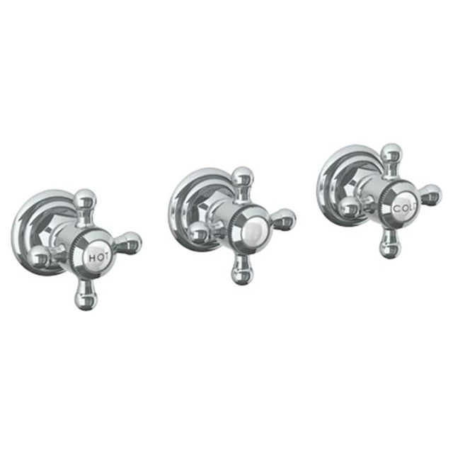 Watermark - Wall Mounted 3-Valve Shower Trim - Vintage Copper