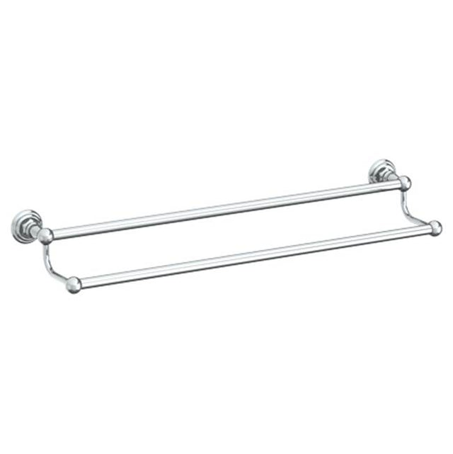 Watermark - Wall Mounted Double Towel Bar, 24'' - Vintage Copper