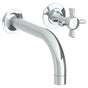 Watermark - Wall Mounted 2 Hole Lavatory Set with 7 1/2'' CTC Spout - Vintage Copper